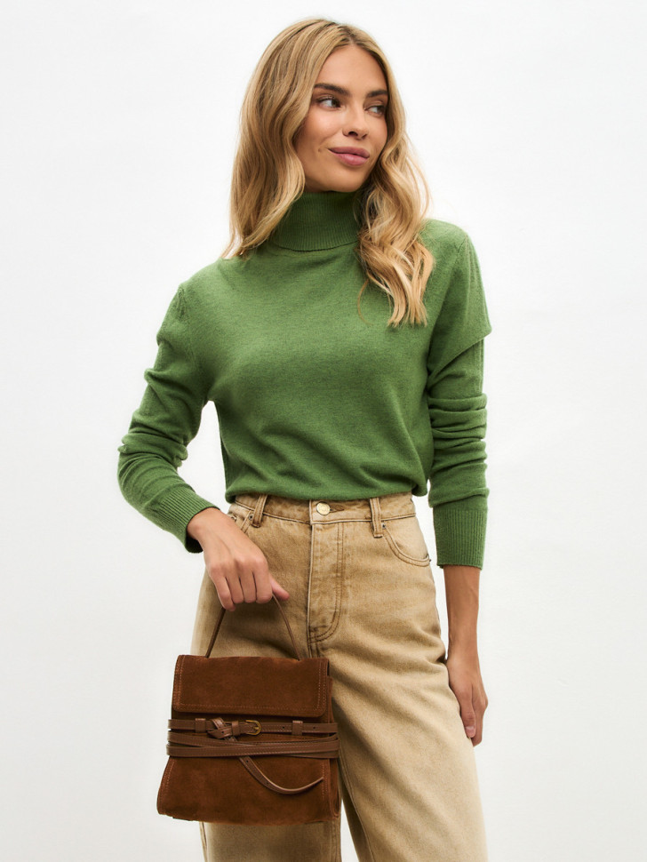 Сумка Lamagio 68920 замша рыжая