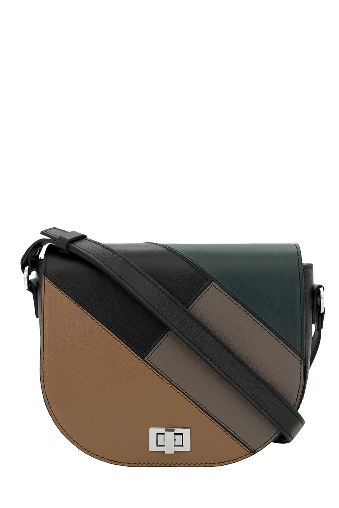 Сумка Protege Ц-485 черный/изумруд/капучино/кэмел Сумка Protege Ц-485 черный/изумруд/капучино/кэмел