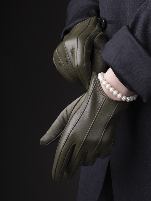 Перчатки женские HAVVS 6026 хаки