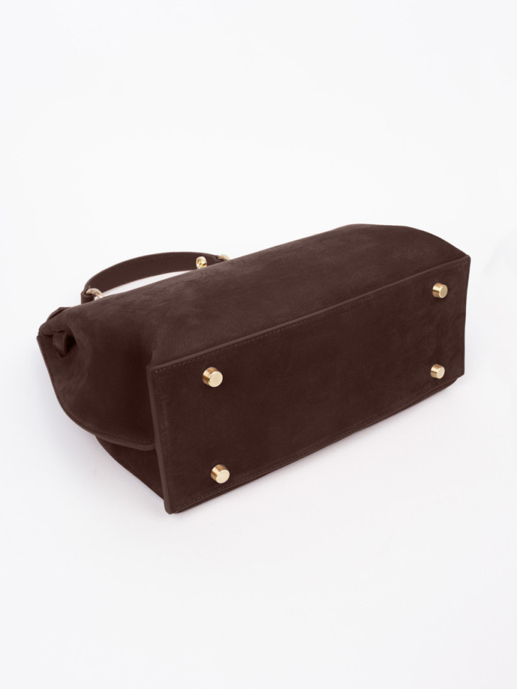 Сумка Curanni 9402 замша коричневая Сумка Curanni 9402 замша коричневая