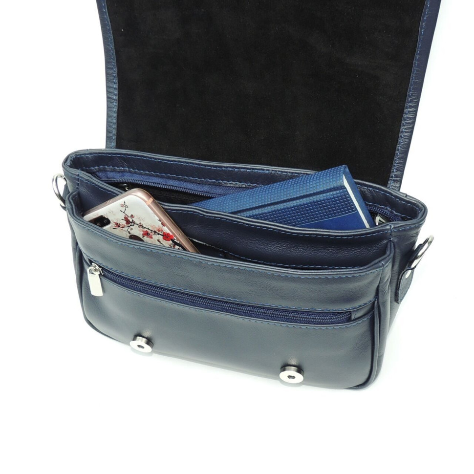 Сумка женская Natalia Kalinovskaya, С93 «Юния» синяя Сумка женская Natalia Kalinovskaya, С93 «Юния» синяя