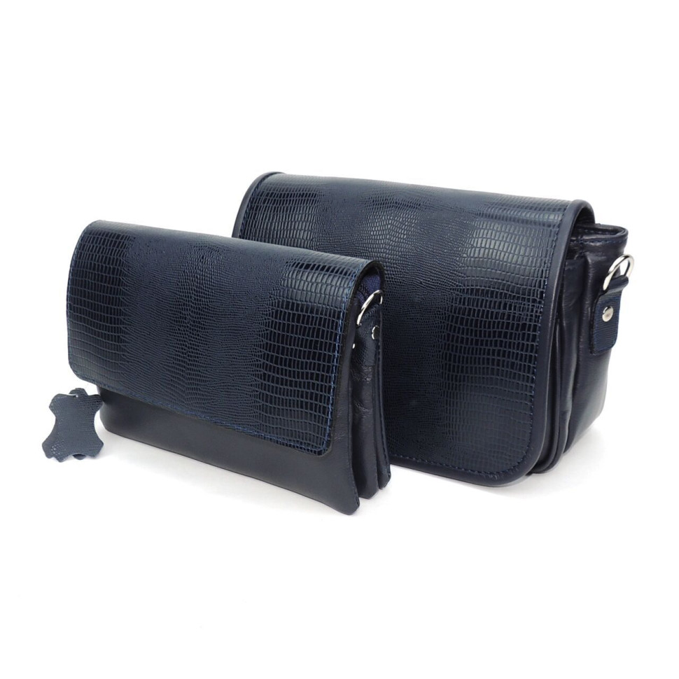 Сумка женская Natalia Kalinovskaya, С93 «Юния» синяя Сумка женская Natalia Kalinovskaya, С93 «Юния» синяя