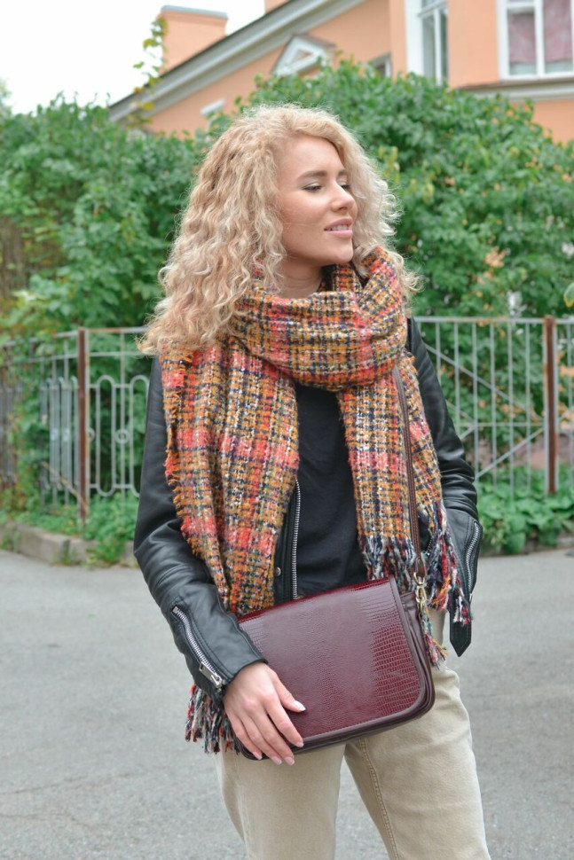 Сумка женская Natalia Kalinovskaya, С93 «Аресели» бордо Сумка женская Natalia Kalinovskaya, С93 «Аресели» бордо