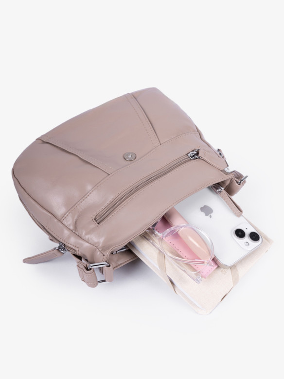 Сумка Dolphin (Л) 1996 бежевая