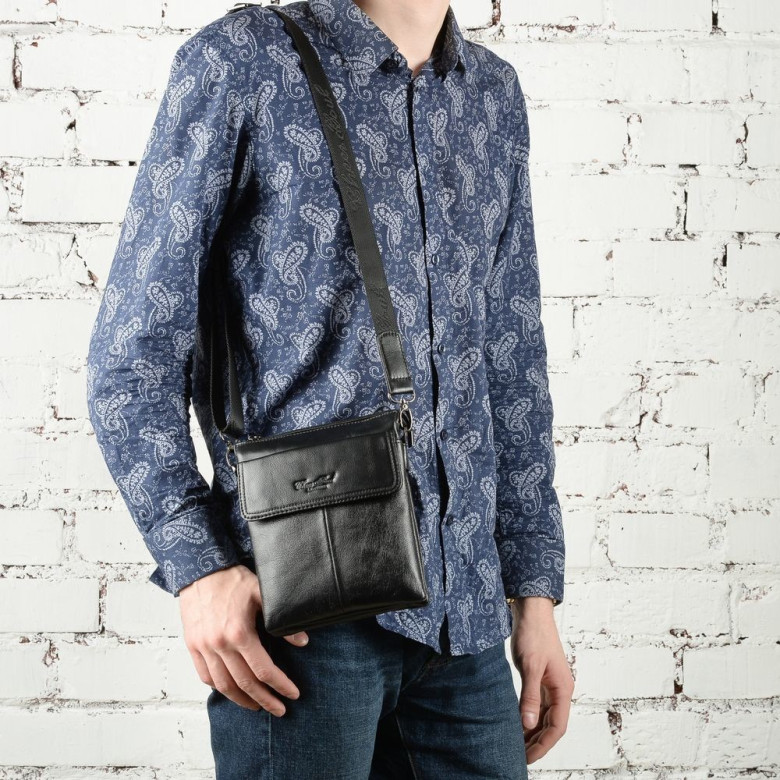 Сумка мужская Cheer Soul 6829 чёрная