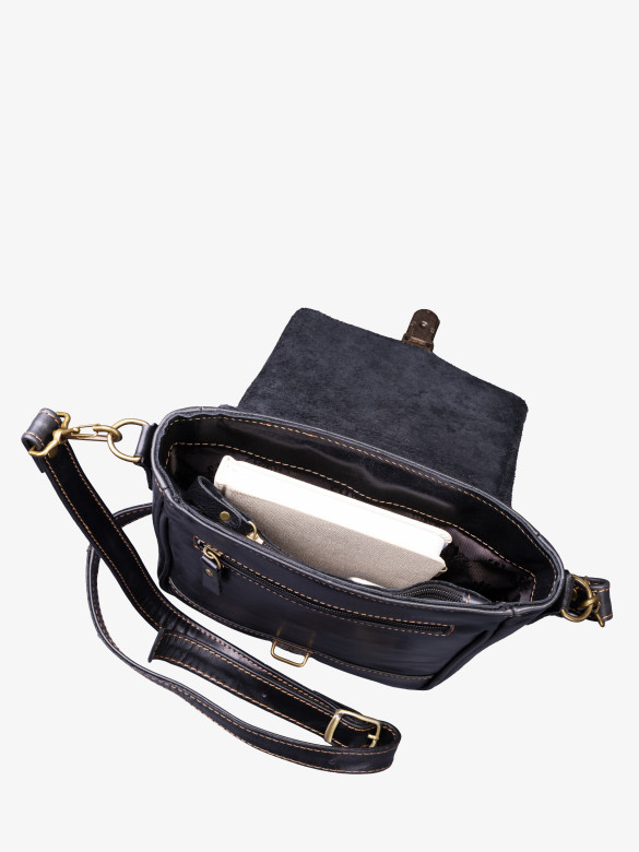 Сумка мужская Baggins 1074 черная друид Сумка мужская Baggins 1074 черная друид