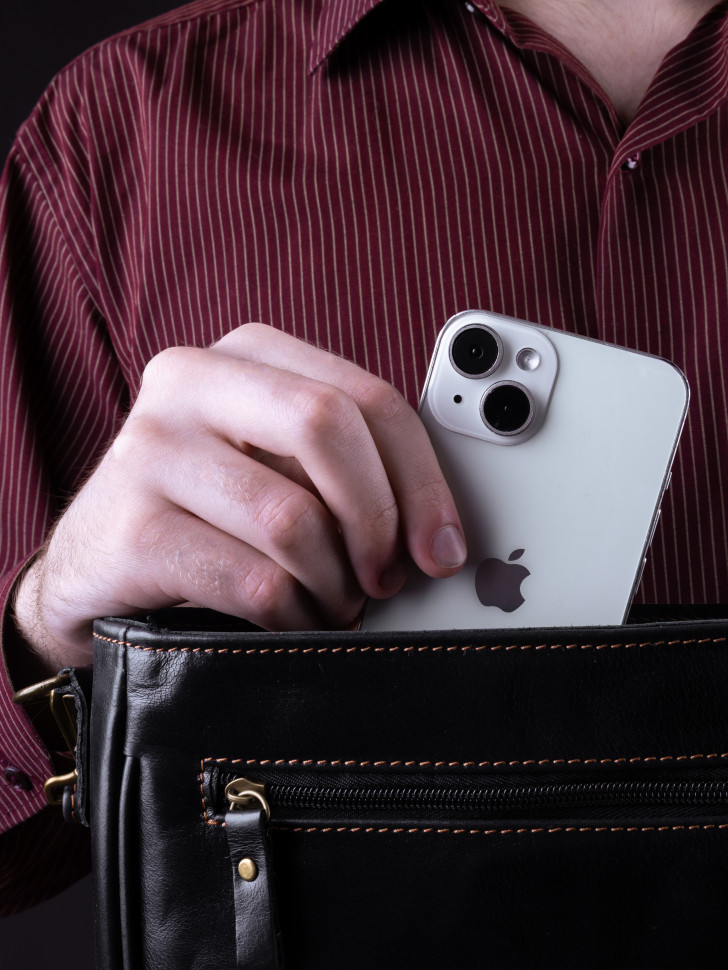 Сумка мужская Baggins 1074 черная друид