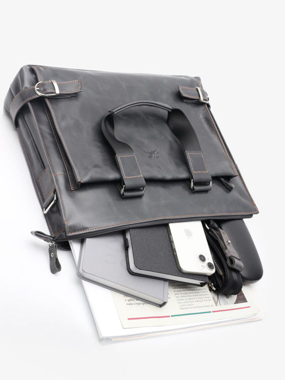 Портфель мужской кожа Maxsimo Tarnavsky 1015 графит Портфель мужской кожа Maxsimo Tarnavsky 1015 графит