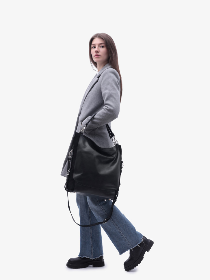 Женская сумка RHino Верона чёрная Женская сумка RHino Верона чёрная