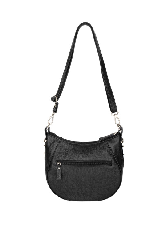 Сумка Esse 78398 АЙЛИН DARK кожа флотер черная