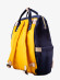 Рюкзак Baggins синий/желтый