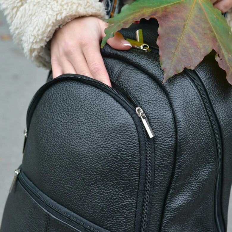 Рюкзак женский Natalia Kalinovskaya, «Урбан» черный флотер Рюкзак женский Natalia Kalinovskaya, «Урбан» черный флотер