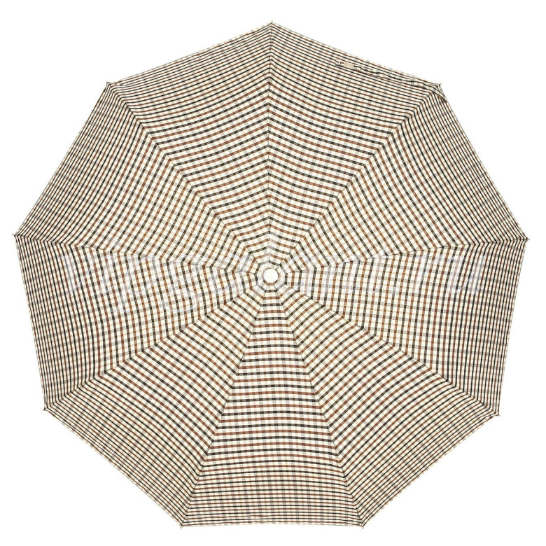 Зонт мужской Diniya 2743 9 спиц, полный автомат, ручка кожа