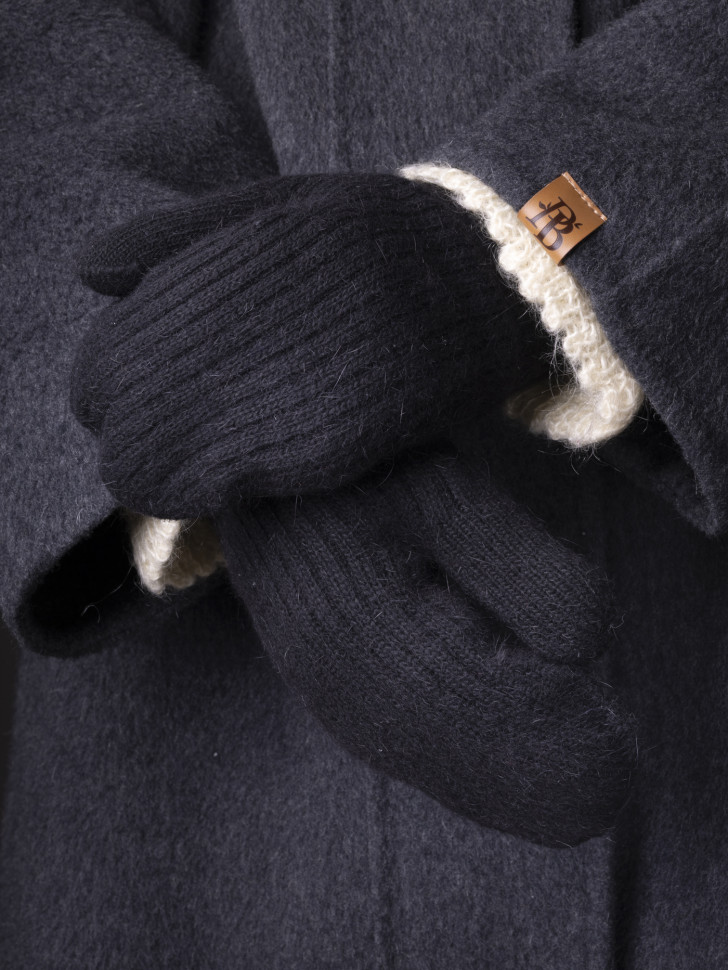 Варежки женские Корона 6559 черные