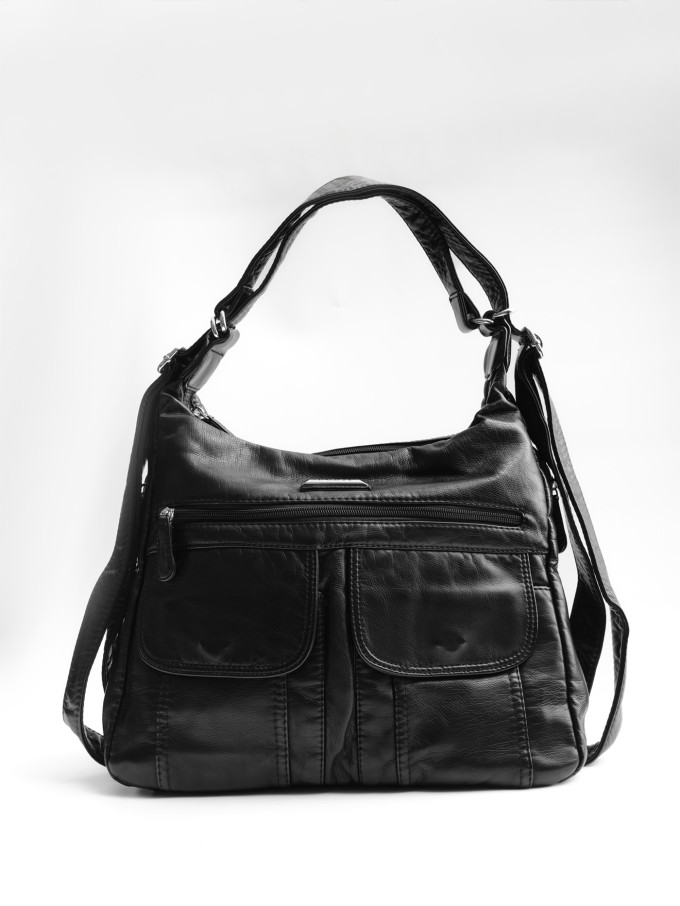 Сумка-рюкзак Runyi 100012 black Сумка-рюкзак Runyi 100012 black