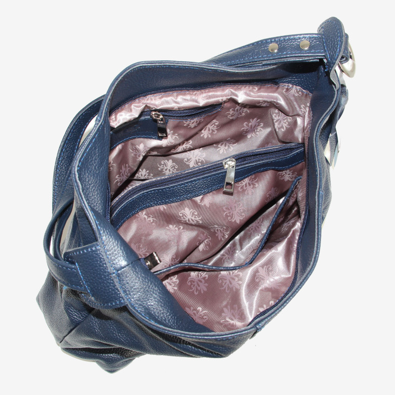 Сумка из кожи Maxsimo Tarnavsky 1993 синяя Сумка из кожи Maxsimo Tarnavsky 1993 синяя