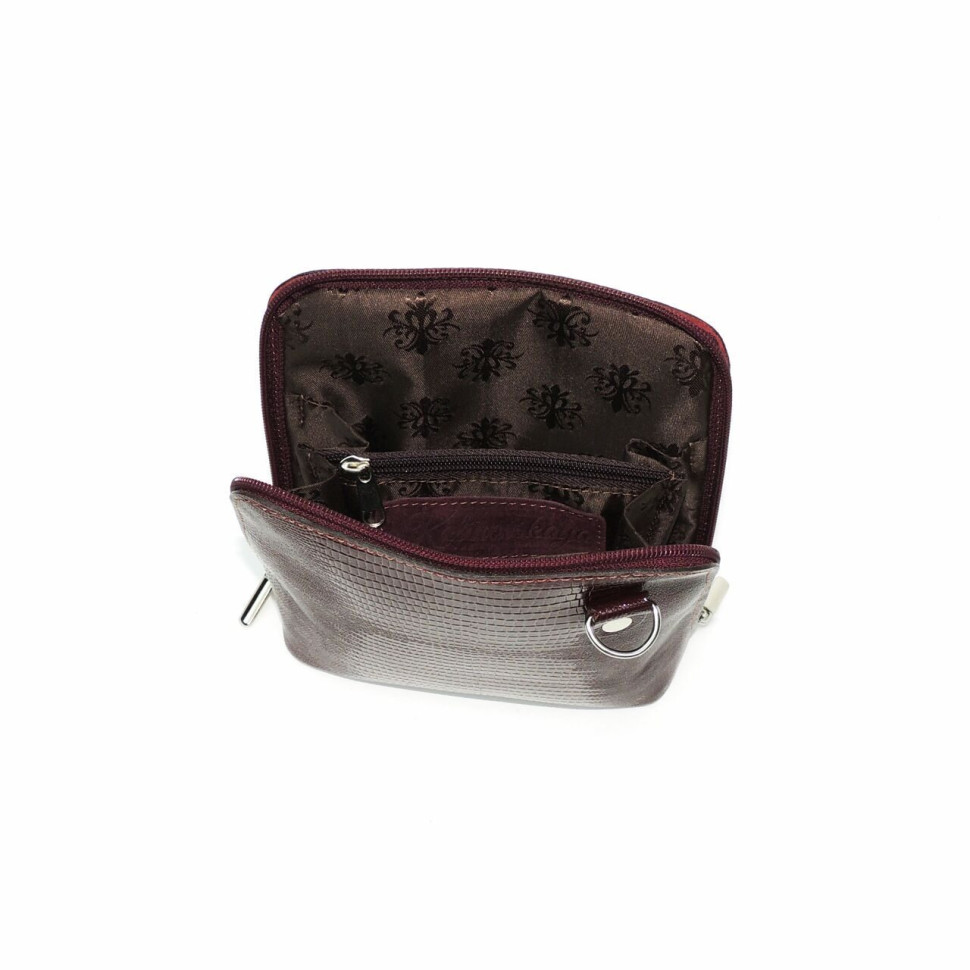 Женская кожаная сумка Natalia Kalinovskaya С83р коричневая