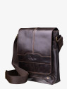 Сумка мужская Baggins 0107 коричневая пулап