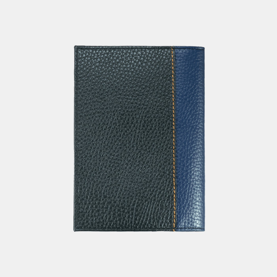 Обложка для паспорта Bossi ОП-103-1510/1540 чёрно-синяя