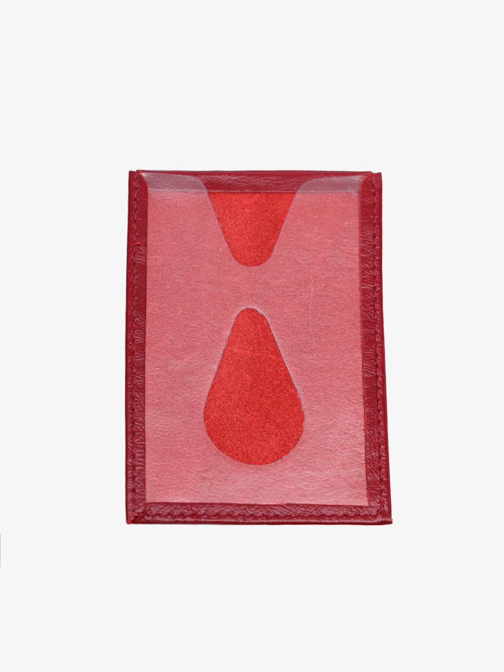 Футляр для транспортной карты Вектор КХ-315-2130 красный