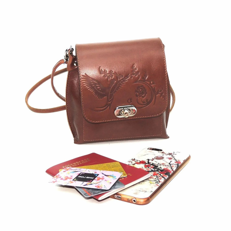 Сумка женская Natalia Kalinovskaya 76п.621 "Капри" Птица рыжая Сумка женская Natalia Kalinovskaya 76п.621 "Капри" Птица рыжая