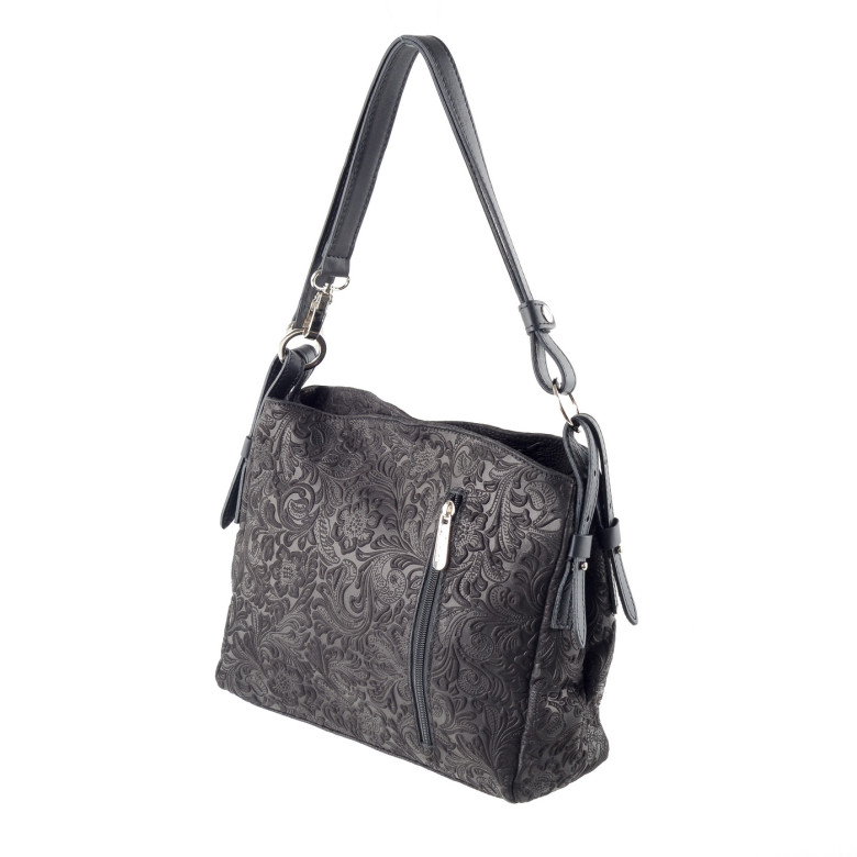 Сумка женская итальянская Roberta Firenze sissi 839 чёрная