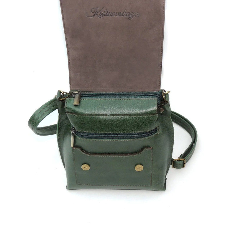 Сумка женская Natalia Kalinovskaya «Джессика» зелёная Сумка женская Natalia Kalinovskaya «Джессика» зелёная