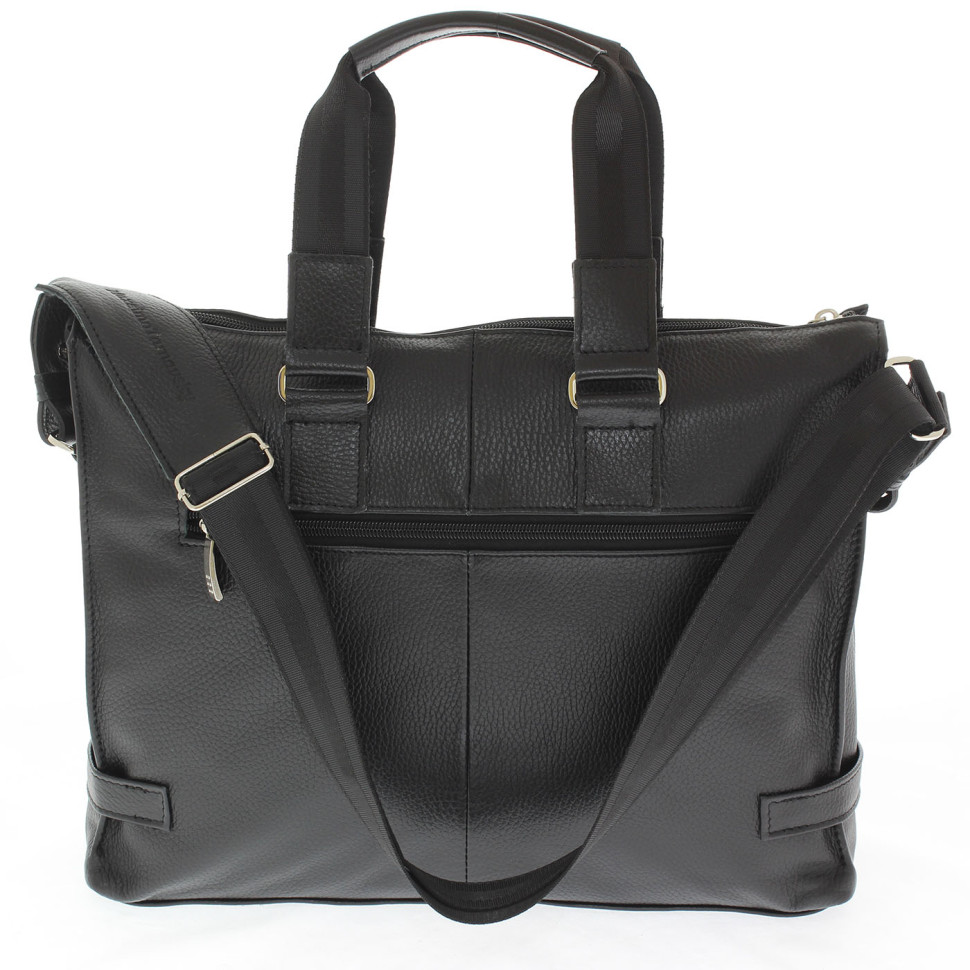 Портфель мужской кожа Maxsimo Tarnavsky 1015 чёрный флотер Портфель мужской кожа Maxsimo Tarnavsky 1015 чёрный флотер