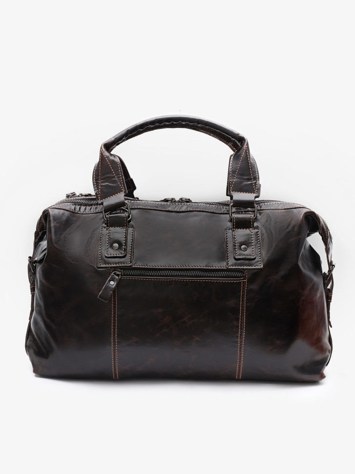 Сумка мужская из натуральной кожи Maxsimo Tarnavsky 1045 тёмно-коричневая