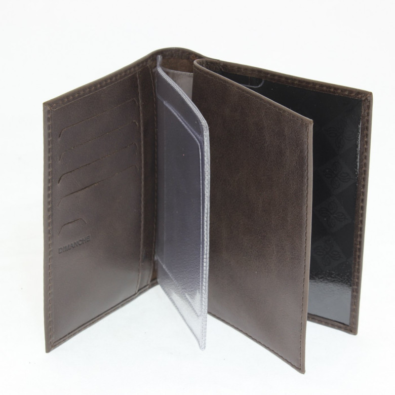 Бумажник водительский Camel 631 коричневый