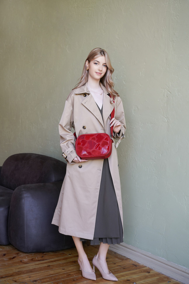 Сумка Protege ДС-481-301 "Сердечки" красный