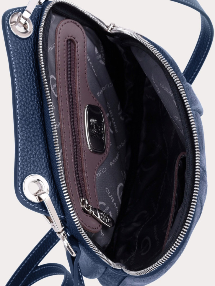 Сумка Curanni 2477 замша джинс Сумка Curanni 2477 замша джинс