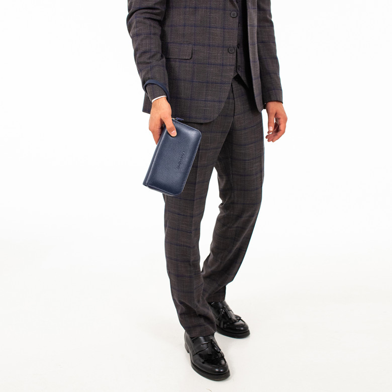 Клатч мужской Bantry Dark Blue