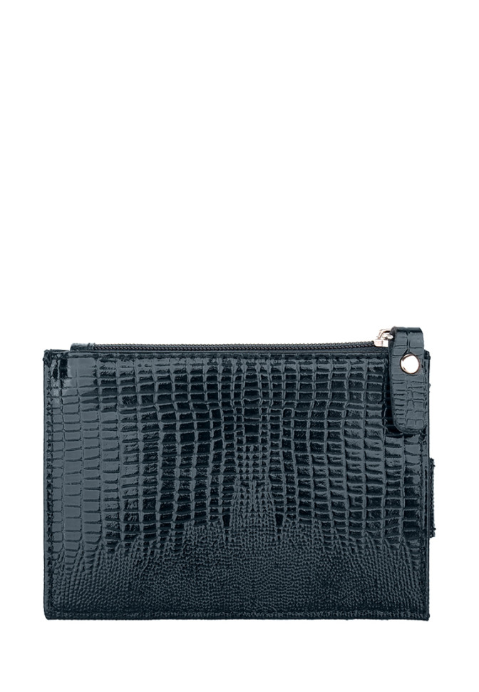 Кредитница КРИС GREEN кожа варан зеленый, 77723 Кредитница КРИС GREEN кожа варан зеленый, 77723