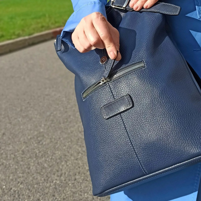 Сумка-рюкзак Natalia Kalinovskaya СР-34.161 «Бельканто» синяя Сумка-рюкзак Natalia Kalinovskaya СР-34.161 «Бельканто» синяя