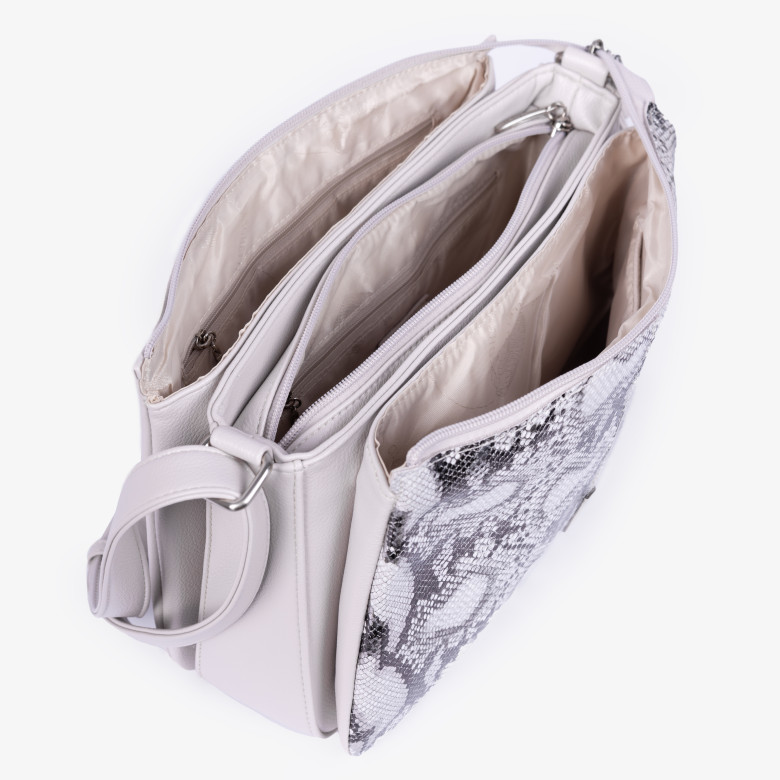 Сумка Gilda Tohetti, 60488 серая змея Сумка Gilda Tohetti, 60488 серая змея