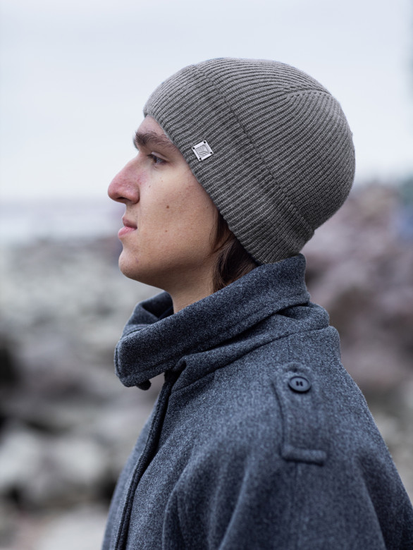 Шапка мужская 12271 MARHATTER серый (57-59)