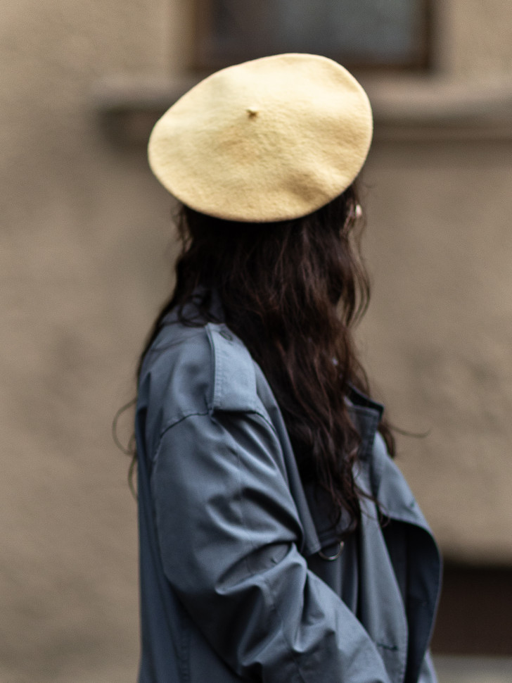 Берет женский Stigler, шампань