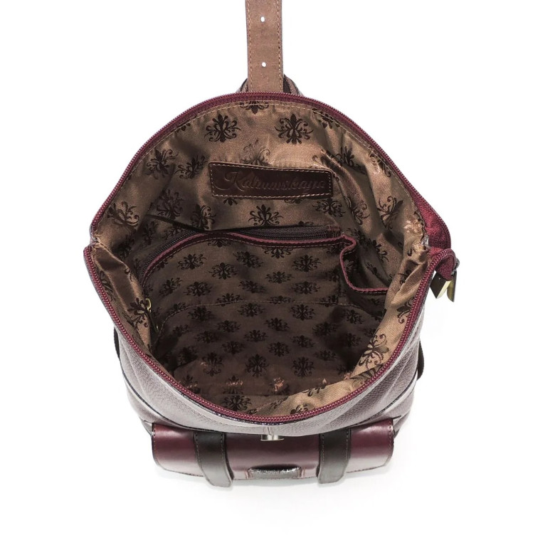 Сумка-рюкзак Natalia Kalinovskaya  СР-54.182 "Надия" бордо флотер