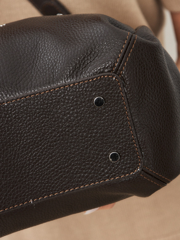 Сумка Curanni 2544 вителло шоколад