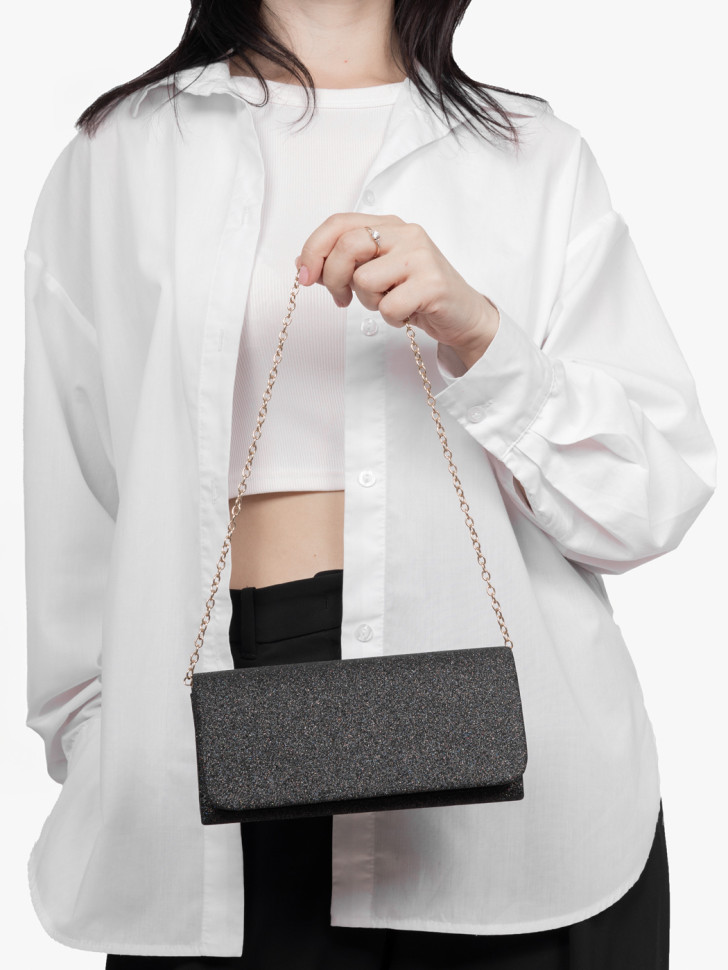 Клатч 1703-1 black Клатч 1703-1 black