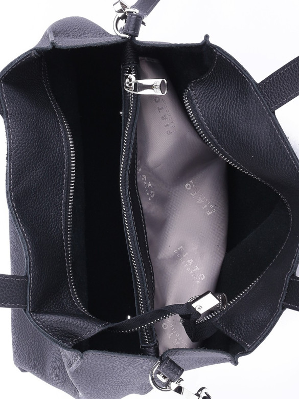Сумка женская FIATO, 2614 вителло черная