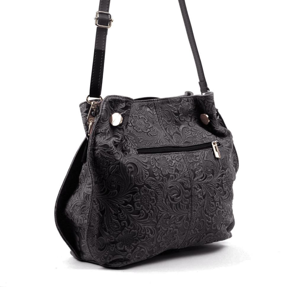 Сумка женская итальянская Roberta Firenze 245 sissi чёрная Сумка женская итальянская Roberta Firenze 245 sissi чёрная