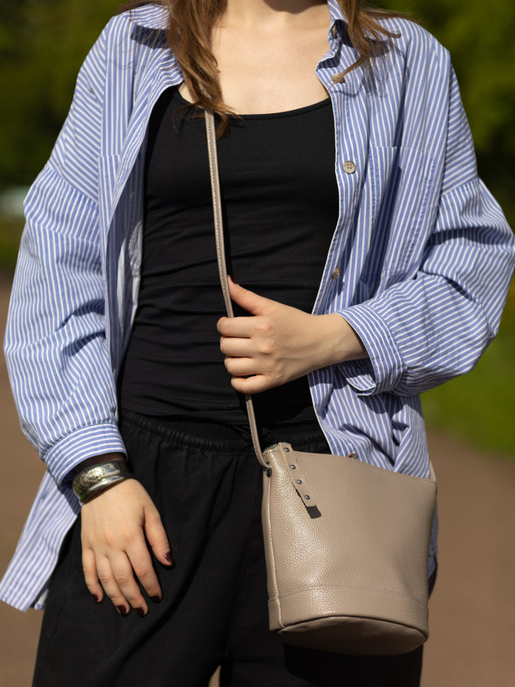 Сумка женская Baggins 5503 капучино Сумка женская Baggins 5503 капучино