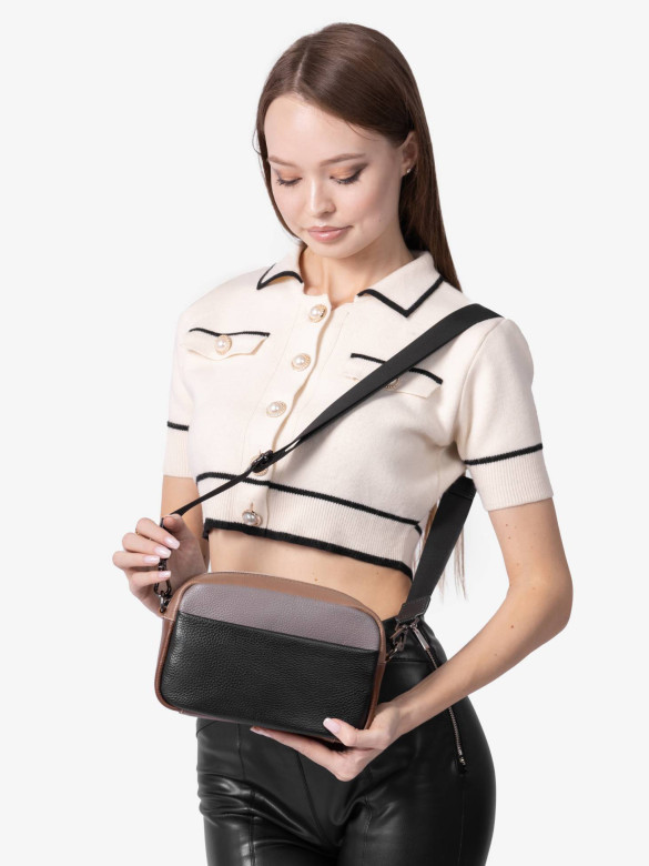 Сумка Baggins, 3801 черная/серая