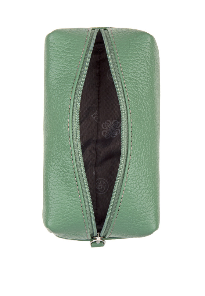 Косметичка Esse 78504 Минна ВАСАБИ кожа флотер васаби Косметичка Esse 78504 Минна ВАСАБИ кожа флотер васаби