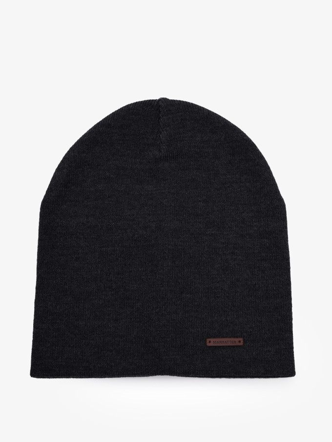 Шапка мужская MARHATTER 12073 серая (57-59)