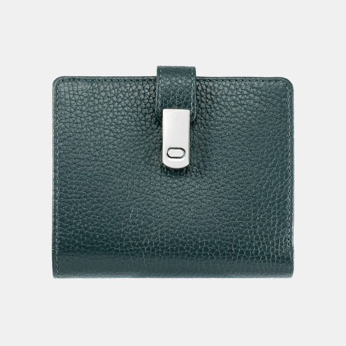 Портмоне женское ПЖ-475-1585 т.зелёное Портмоне женское ПЖ-475-1585 т.зелёное