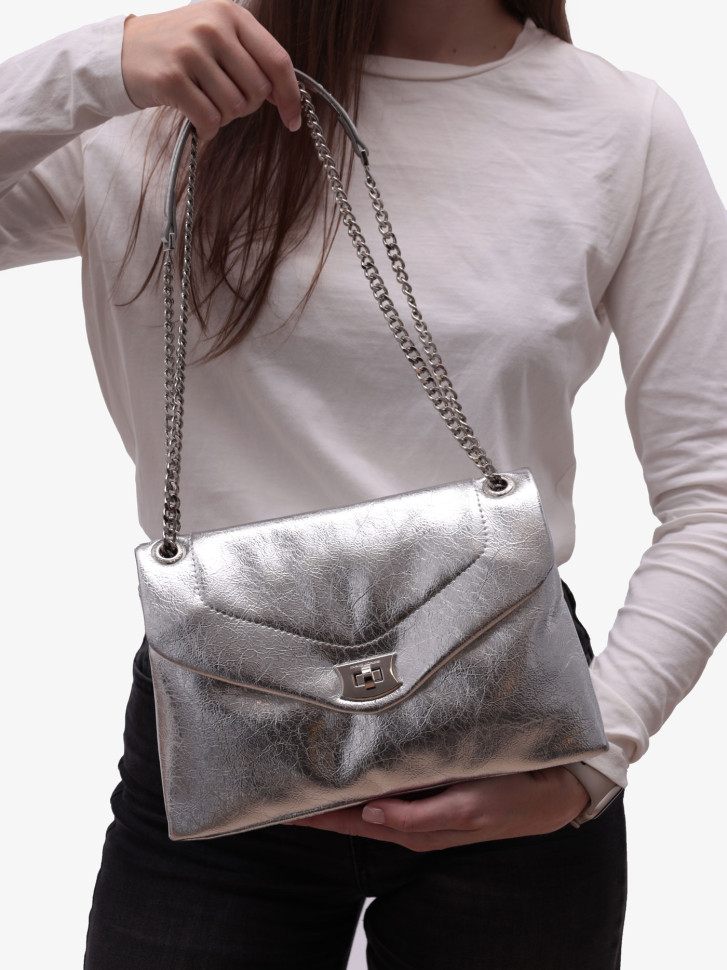 Сумка женская David Jones 7599 silver Сумка женская David Jones 7599 silver