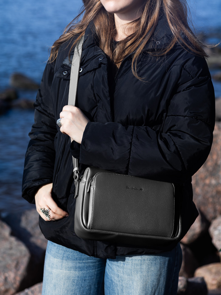 Сумка женская David Jones 7429-1 black Сумка женская David Jones 7429-1 black